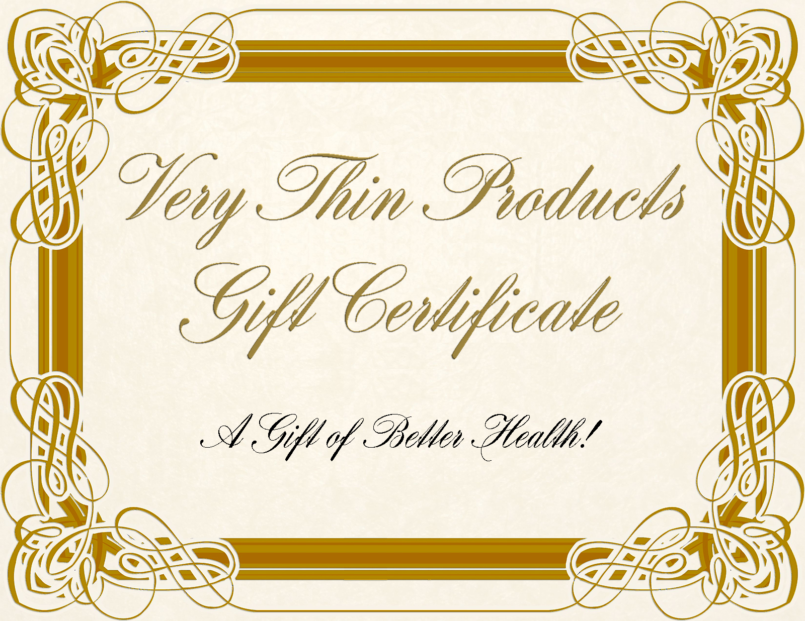 Gift Certificate