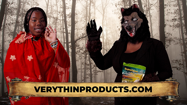 Little Red Riding Hood and the Wolf on Sunshine in a Bag